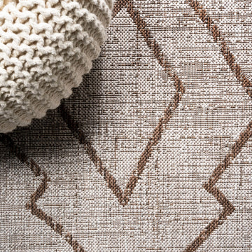 Carwa Tribal Diamond Trellis Indoor/outdoor Area Rug